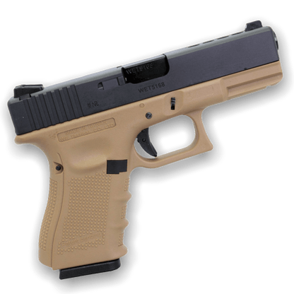 We Tech G-Series G23 Gen 4 Gas Blow Back Pistole – Hellbraun