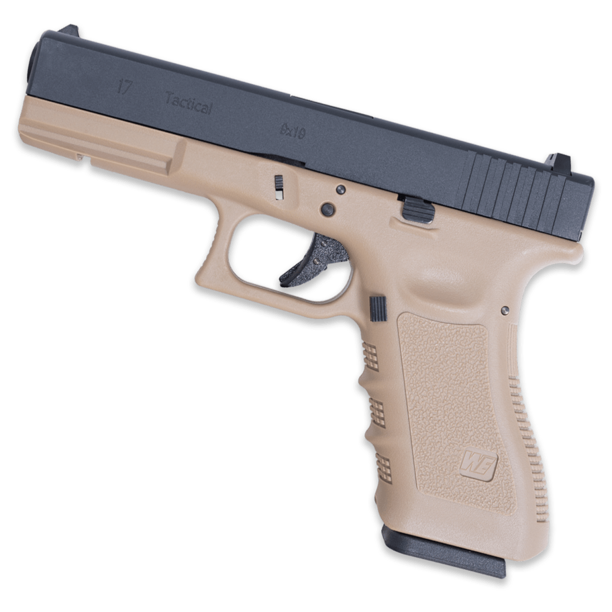 We Tech G17 Gen 3 GBB Gel Blaster – Hellbraun