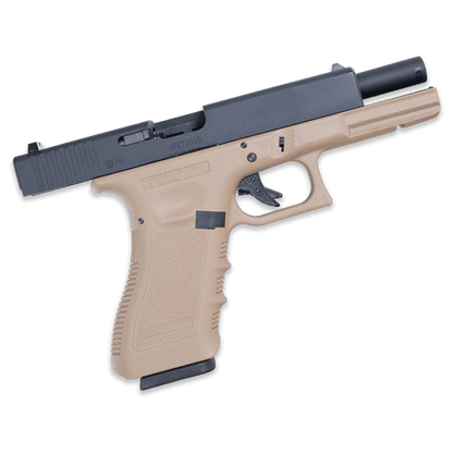 We Tech G17 Gen 3 GBB Gel Blaster – Hellbraun