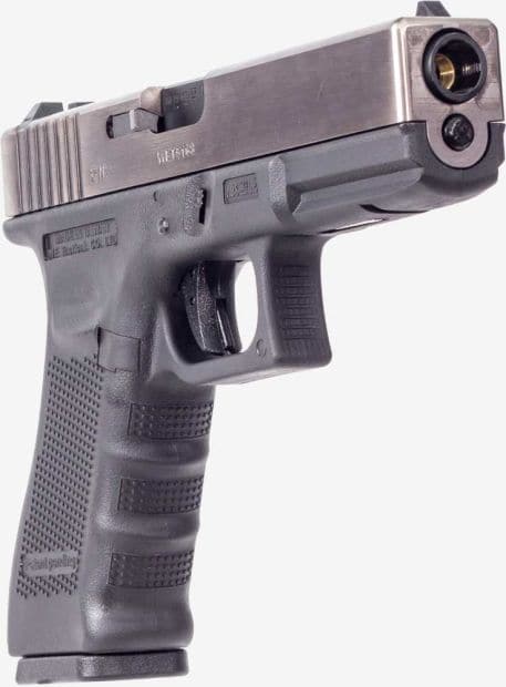 We Tech G17 Gen 4 Gas Blow Back Pistole – Schwarz/Silber