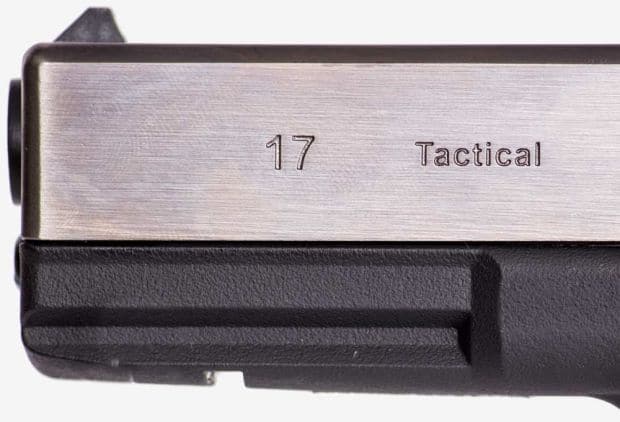 We Tech G17 Gen 4 Gas Blow Back Pistole – Schwarz/Silber