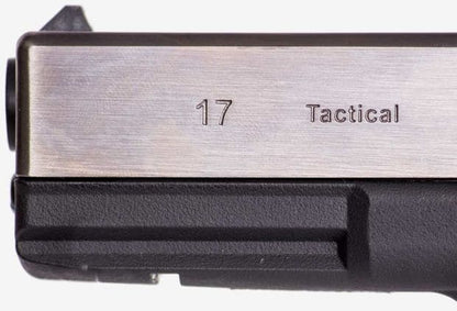 We Tech G17 Gen 4 Gas Blow Back Pistole – Schwarz/Silber