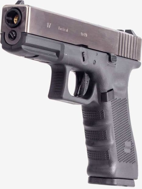 We Tech G17 Gen 4 Gas Blow Back Pistole – Schwarz/Silber