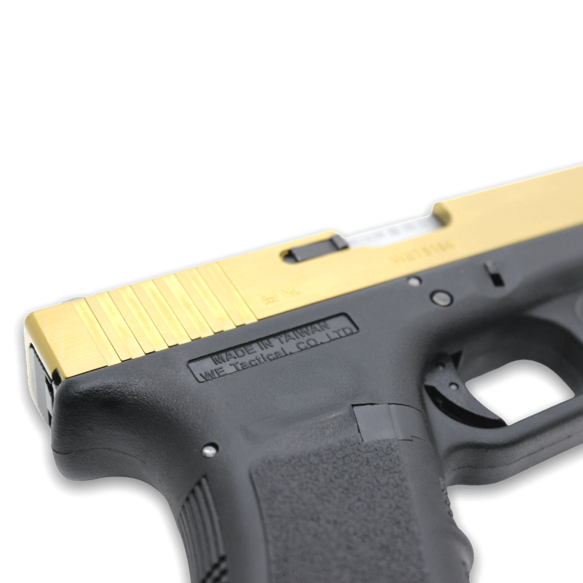 We Tech G17A Titanium Version GBB Gel Blaster Pistole