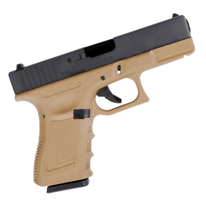 WE TECH G19 GEN 3 GBB GEL BLASTER - TAN - Tactical Edge Hobbies