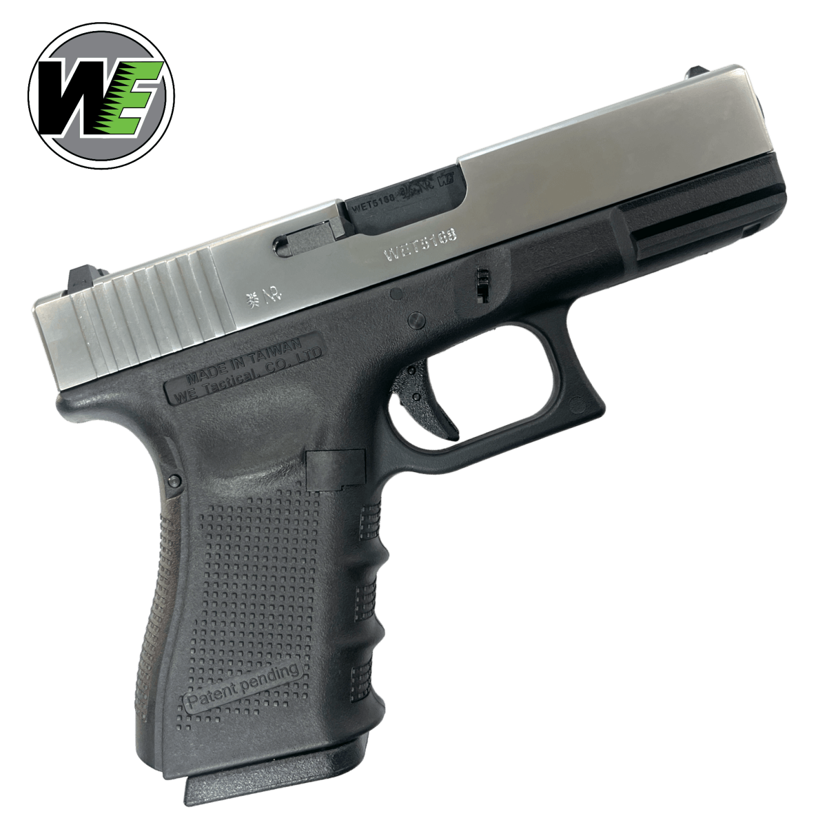 We Tech G19 Gen 4 GBB Gel Blaster – Silber