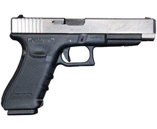 We Tech Glock 34 Gen 3 GBB Pistole – Silber