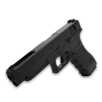 We Tech Glock 35 Gen 3 Gas Blow Back Pistole – Schwarz