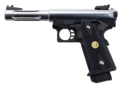 We Tech Hi-Capa 5.1 Galaxy Premium S GBB Pistole – Slide K Rahmen – Silber