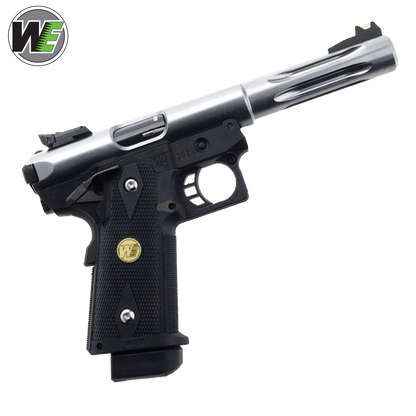 We Tech Hi-Capa 5.1 Galaxy Premium S GBB Pistole – Slide K Rahmen – Silber