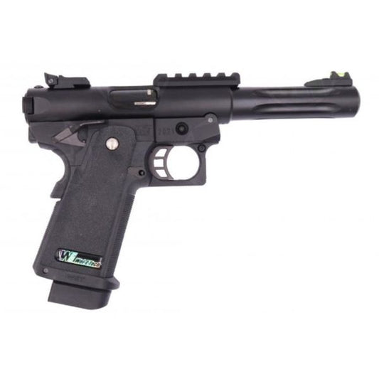 We Tech Hi-Capa 5.1 Galaxy Premium S GBB Pistole – Slide R Rahmen – Schwarz