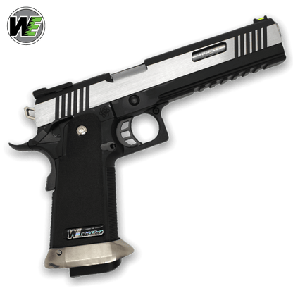 WE-Tech Hi-Capa 6" I-REX Competition Gas Blowback Gel Blaster Pistole – zweifarbig