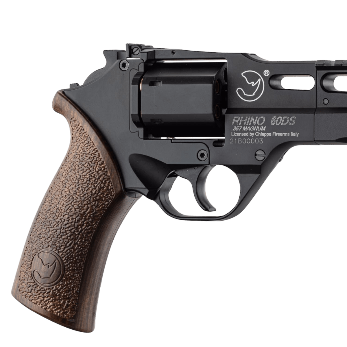 Wingun CHIAPPA RHINO 60DS Co2 Gelsoft Revolver - Schwarz jw