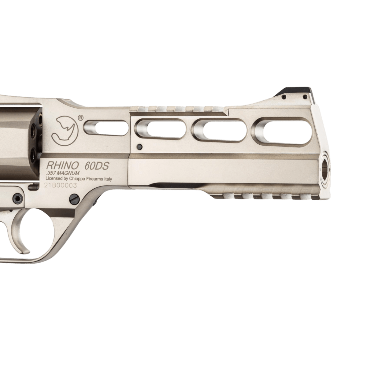 Wingun CHIAPPA RHINO 60DS Co2 Gelsoft Revolver – Chrom