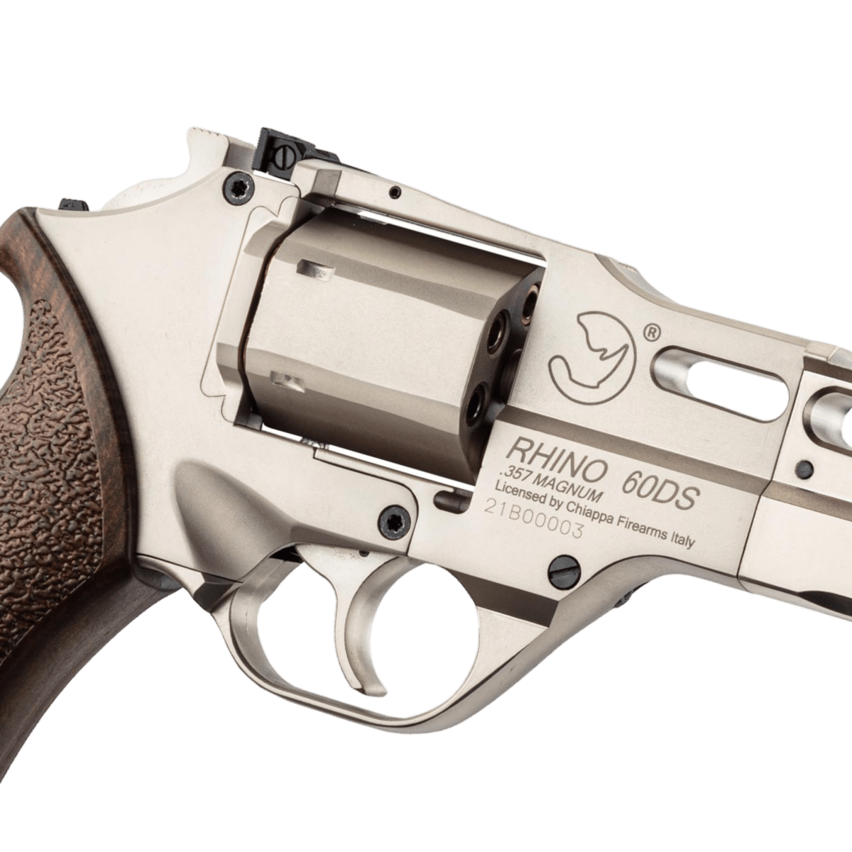 Wingun CHIAPPA RHINO 60DS Co2 Gelsoft Revolver – Chrom