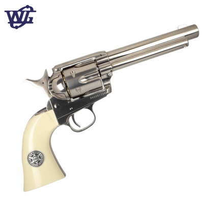 Wingun SAA Peacemaker CO2 Gel Blaster – Nickel Pearl