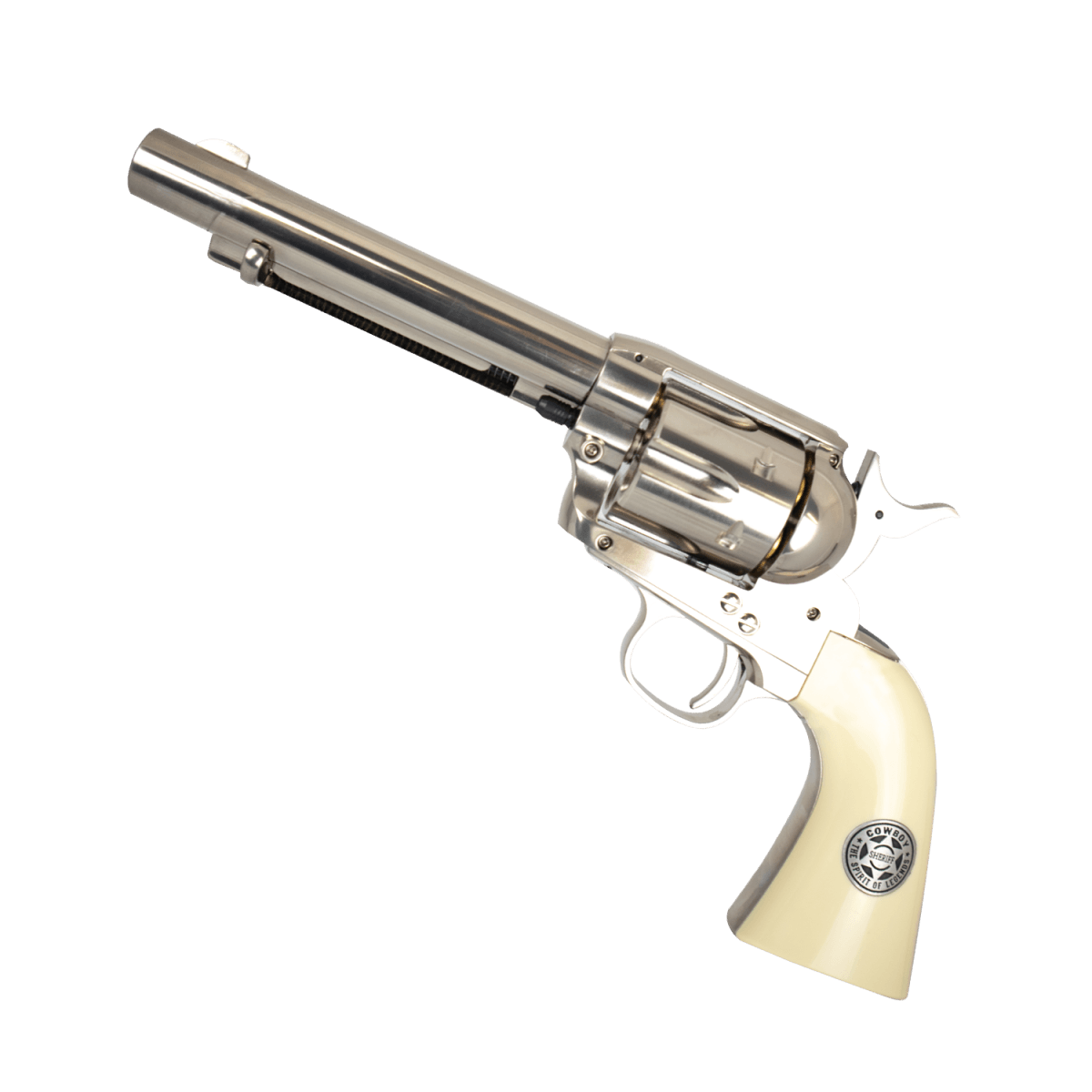 Wingun SAA Peacemaker CO2 Gel Blaster – Nickel Pearl